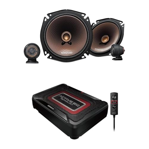 Amazon.co.jp: Kenwood KFC-RS175S Speaker + Woofer KSC-SW12EQ Set